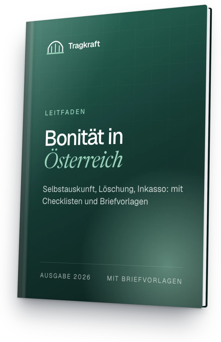 Leitfaden „Bonität in Österreich“ als Buch